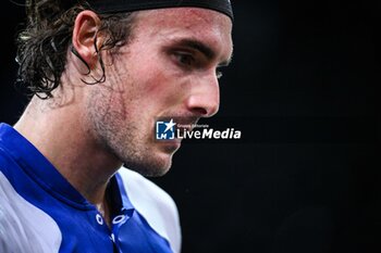 31/10/2024 - Stefanos TSITSIPAS of Greece during the fourth day of the Rolex Paris Masters 2024, ATP Masters 1000 tennis tournament on October 31, 2024 at Accor Arena in Paris, France - TENNIS - ROLEX PARIS MASTERS 2024 - INTERNAZIONALI - TENNIS