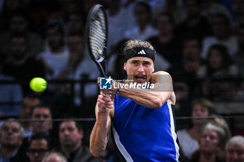 31/10/2024 - Alexander ZVEREV of Germany during the fourth day of the Rolex Paris Masters 2024, ATP Masters 1000 tennis tournament on October 31, 2024 at Accor Arena in Paris, France - TENNIS - ROLEX PARIS MASTERS 2024 - INTERNAZIONALI - TENNIS