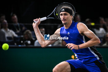 31/10/2024 - Alexander ZVEREV of Germany during the fourth day of the Rolex Paris Masters 2024, ATP Masters 1000 tennis tournament on October 31, 2024 at Accor Arena in Paris, France - TENNIS - ROLEX PARIS MASTERS 2024 - INTERNAZIONALI - TENNIS