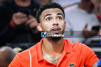 31/10/2024 - Arthur FILS of France during the fourth day of the Rolex Paris Masters 2024, ATP Masters 1000 tennis tournament on October 31, 2024 at Accor Arena in Paris, France - TENNIS - ROLEX PARIS MASTERS 2024 - INTERNAZIONALI - TENNIS