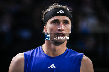 31/10/2024 - Alexander ZVEREV of Germany during the fourth day of the Rolex Paris Masters 2024, ATP Masters 1000 tennis tournament on October 31, 2024 at Accor Arena in Paris, France - TENNIS - ROLEX PARIS MASTERS 2024 - INTERNAZIONALI - TENNIS