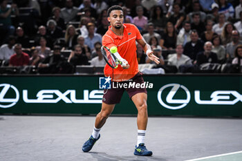 31/10/2024 - Arthur FILS of France during the fourth day of the Rolex Paris Masters 2024, ATP Masters 1000 tennis tournament on October 31, 2024 at Accor Arena in Paris, France - TENNIS - ROLEX PARIS MASTERS 2024 - INTERNAZIONALI - TENNIS