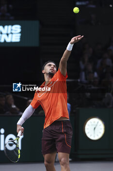 31/10/2024 - Arthur Fils of France during day 4 of the Rolex Paris Masters 2024, an ATP Masters 1000 tennis tournament on October 31, 2024 at Accor Arena in Paris, France - TENNIS - ROLEX PARIS MASTERS 2024 - INTERNAZIONALI - TENNIS