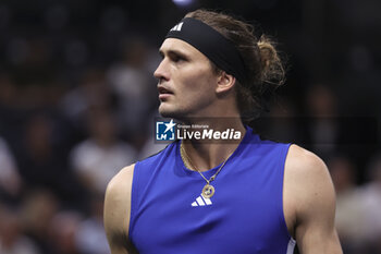 31/10/2024 - Alexander Zverev of Germany during day 4 of the Rolex Paris Masters 2024, an ATP Masters 1000 tennis tournament on October 31, 2024 at Accor Arena in Paris, France - TENNIS - ROLEX PARIS MASTERS 2024 - INTERNAZIONALI - TENNIS