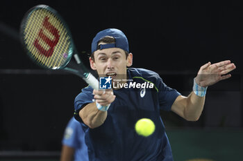 31/10/2024 - Alex De Minaur of Australia during day 4 of the Rolex Paris Masters 2024, an ATP Masters 1000 tennis tournament on October 31, 2024 at Accor Arena in Paris, France - TENNIS - ROLEX PARIS MASTERS 2024 - INTERNAZIONALI - TENNIS