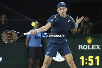 31/10/2024 - Alex De Minaur of Australia during day 4 of the Rolex Paris Masters 2024, an ATP Masters 1000 tennis tournament on October 31, 2024 at Accor Arena in Paris, France - TENNIS - ROLEX PARIS MASTERS 2024 - INTERNAZIONALI - TENNIS