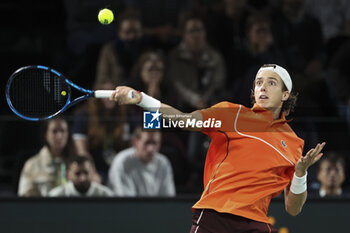 31/10/2024 - Arthur Cazaux of France during day 4 of the Rolex Paris Masters 2024, an ATP Masters 1000 tennis tournament on October 31, 2024 at Accor Arena in Paris, France - TENNIS - ROLEX PARIS MASTERS 2024 - INTERNAZIONALI - TENNIS