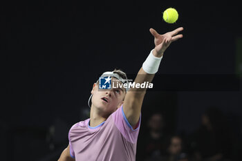 31/10/2024 - Holger Rune of Denmark during day 4 of the Rolex Paris Masters 2024, an ATP Masters 1000 tennis tournament on October 31, 2024 at Accor Arena in Paris, France - TENNIS - ROLEX PARIS MASTERS 2024 - INTERNAZIONALI - TENNIS