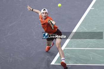 31/10/2024 - Ugo Humbert of France during day 4 of the Rolex Paris Masters 2024, an ATP Masters 1000 tennis tournament on October 31, 2024 at Accor Arena in Paris, France - TENNIS - ROLEX PARIS MASTERS 2024 - INTERNAZIONALI - TENNIS