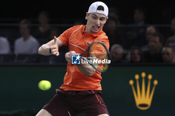 31/10/2024 - Ugo Humbert of France during day 4 of the Rolex Paris Masters 2024, an ATP Masters 1000 tennis tournament on October 31, 2024 at Accor Arena in Paris, France - TENNIS - ROLEX PARIS MASTERS 2024 - INTERNAZIONALI - TENNIS