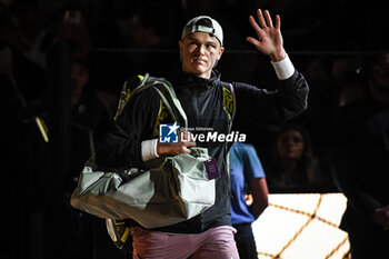 02/11/2024 - Holger RUNE of Denmark during the sixth day of the Rolex Paris Masters 2024, ATP Masters 1000 tennis tournament on November 02, 2024 at Accor Arena in Paris, France - TENNIS - ROLEX PARIS MASTERS 2024 - INTERNAZIONALI - TENNIS