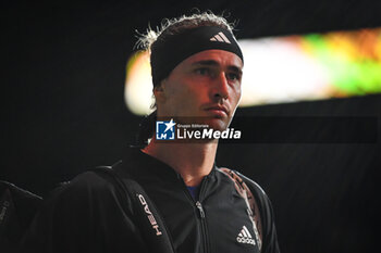 02/11/2024 - Alexander ZVEREV of Germany during the sixth day of the Rolex Paris Masters 2024, ATP Masters 1000 tennis tournament on November 02, 2024 at Accor Arena in Paris, France - TENNIS - ROLEX PARIS MASTERS 2024 - INTERNAZIONALI - TENNIS