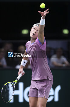 02/11/2024 - Holger Rune of Denmark during day 6 of the Rolex Paris Masters 2024, an ATP Masters 1000 tennis tournament on November 2, 2024 at Accor Arena in Paris, France - TENNIS - ROLEX PARIS MASTERS 2024 - INTERNAZIONALI - TENNIS