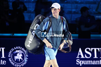 2024-11-10 - Jannik Sinner (Italy) - 2024 ATP NITTO FINALS - SINNER VS DE MINAUR - INTERNATIONALS - TENNIS