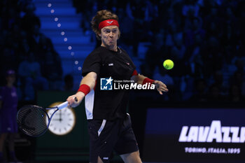 11/11/2024 - Andrej Rublev (Russia) during the match againts Alexander Zverev (Germany)
 - 2024 ATP NITTO FINALS - ZVEREV VS RUBLEV - INTERNAZIONALI - TENNIS