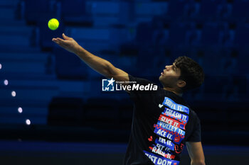 09/11/2024 - Carlos Alcaraz (Spain) - 2024 ATP NITTO FINALS TRAINING - INTERNAZIONALI - TENNIS