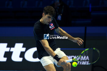 09/11/2024 - Carlos Alcaraz (Spain) - 2024 ATP NITTO FINALS TRAINING - INTERNAZIONALI - TENNIS