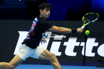 09/11/2024 - Carlos Alcaraz (Spain) - 2024 ATP NITTO FINALS TRAINING - INTERNAZIONALI - TENNIS