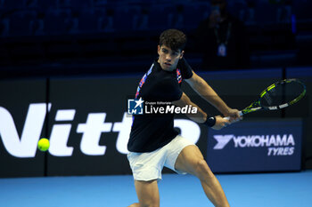 09/11/2024 - Carlos Alcaraz (Spain) - 2024 ATP NITTO FINALS TRAINING - INTERNAZIONALI - TENNIS