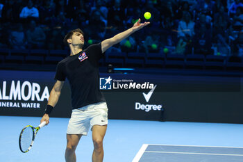 09/11/2024 - Carlos Alcaraz (Spain) - 2024 ATP NITTO FINALS TRAINING - INTERNAZIONALI - TENNIS