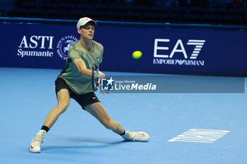 09/11/2024 - Yannik Sinner (Italy) - 2024 ATP NITTO FINALS TRAINING - INTERNAZIONALI - TENNIS