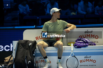 09/11/2024 - Yannik Sinner (Italy) - 2024 ATP NITTO FINALS TRAINING - INTERNAZIONALI - TENNIS