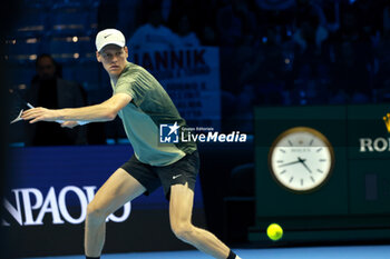 09/11/2024 - Yannik Sinner (Italy) - 2024 ATP NITTO FINALS TRAINING - INTERNAZIONALI - TENNIS