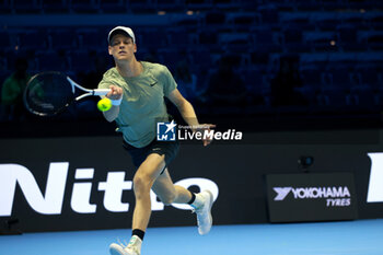 09/11/2024 - Yannik Sinner (Italy) - 2024 ATP NITTO FINALS TRAINING - INTERNAZIONALI - TENNIS