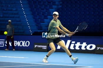 09/11/2024 - Yannik Sinner (Italy) - 2024 ATP NITTO FINALS TRAINING - INTERNAZIONALI - TENNIS