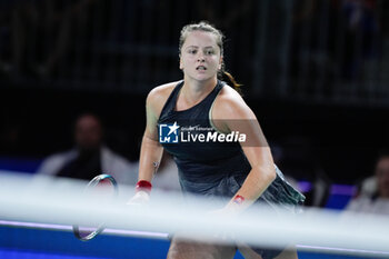 2024-11-19 - Viktoria Hruncakova of Slovakia, Semi-Final tennis match between Great Britain and Slovakia during the Billie Jean King Cup 2024 on 19 November 2024 in Malaga, Spain - TENNIS - BILLIE JEAN KING CUP 2024 - SEMI FINAL - INTERNATIONALS - TENNIS