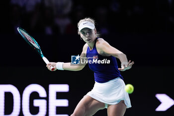 2024-11-19 - Katie Boulter of Great Britain, Semi-Final tennis match between Great Britain and Slovakia during the Billie Jean King Cup 2024 on 19 November 2024 in Malaga, Spain - TENNIS - BILLIE JEAN KING CUP 2024 - SEMI FINAL - INTERNATIONALS - TENNIS