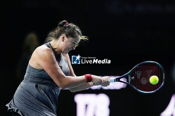 2024-11-19 - Viktoria Hruncakova of Slovakia, Semi-Final tennis match between Great Britain and Slovakia during the Billie Jean King Cup 2024 on 19 November 2024 in Malaga, Spain - TENNIS - BILLIE JEAN KING CUP 2024 - SEMI FINAL - INTERNATIONALS - TENNIS