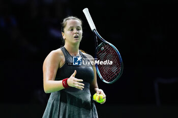 2024-11-19 - Viktoria Hruncakova of Slovakia, Semi-Final tennis match between Great Britain and Slovakia during the Billie Jean King Cup 2024 on 19 November 2024 in Malaga, Spain - TENNIS - BILLIE JEAN KING CUP 2024 - SEMI FINAL - INTERNATIONALS - TENNIS