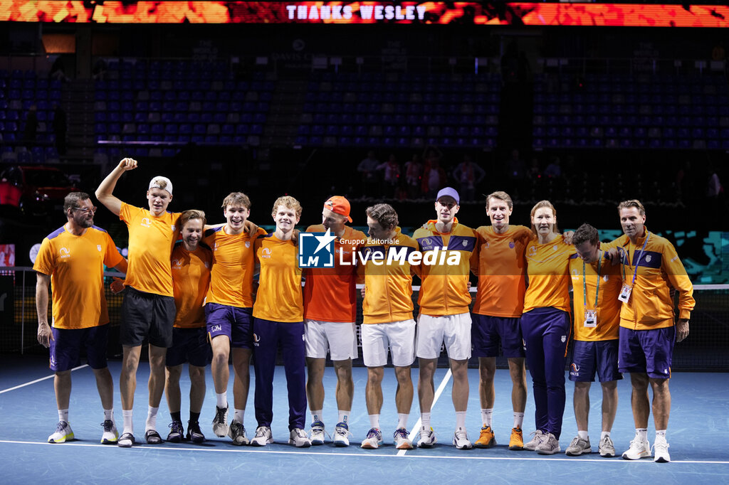 TENNIS - DAVIS CUP 2024 - 1/2 - GERMANY v NETHERLANDS - INTERNATIONALS - TENNIS