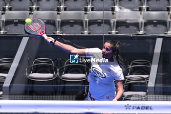 2024-06-18 - Teresa Navarro Lopez-Barajas and Ariadna Canellas Rodero are competing in the Round of 64 of the BNL Italy Major Premier Padel at Foro Italico in Rome, Italy on July 18th, 2024 - BNL ITALY MAJOR PREMIER PADEL  - PADEL - TENNIS