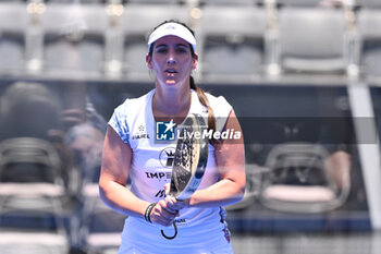 2024-06-18 - Teresa Navarro Lopez-Barajas and Ariadna Canellas Rodero are competing in the Round of 64 of the BNL Italy Major Premier Padel at Foro Italico in Rome, Italy on July 18th, 2024 - BNL ITALY MAJOR PREMIER PADEL  - PADEL - TENNIS