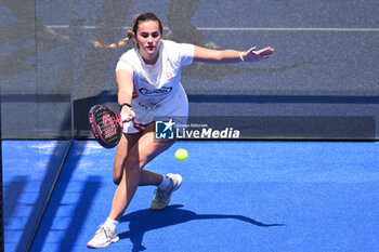 2024-06-18 - Teresa Navarro Lopez-Barajas and Ariadna Canellas Rodero are competing in the Round of 64 of the BNL Italy Major Premier Padel at Foro Italico in Rome, Italy on July 18th, 2024 - BNL ITALY MAJOR PREMIER PADEL  - PADEL - TENNIS