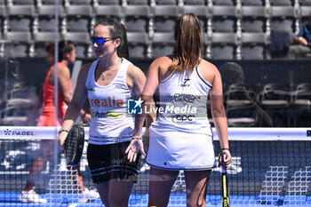 2024-06-18 - Alicia Blanco Rojo and Lorena Vano Martin are competing in the Round of 64 of the BNL Italy Major Premier Padel at Foro Italico in Rome, Italy on July 18th, 2024 - BNL ITALY MAJOR PREMIER PADEL  - PADEL - TENNIS