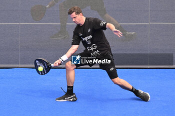 2024-06-20 - Paquito Navarro and Juan Lebron are competing in the Round of 16 of the BNL Italy Major Premier Padel at Foro Italico in Rome, Italy on July 20th, 2024 - BNL ITALY MAJOR PREMIER PADEL  - PADEL - TENNIS