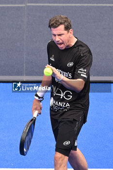 2024-06-20 - Paquito Navarro and Juan Lebron are competing in the Round of 16 of the BNL Italy Major Premier Padel at Foro Italico in Rome, Italy on July 20th, 2024 - BNL ITALY MAJOR PREMIER PADEL  - PADEL - TENNIS