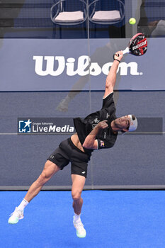 2024-06-20 - Paquito Navarro and Juan Lebron are competing in the Round of 16 of the BNL Italy Major Premier Padel at Foro Italico in Rome, Italy on July 20th, 2024 - BNL ITALY MAJOR PREMIER PADEL  - PADEL - TENNIS