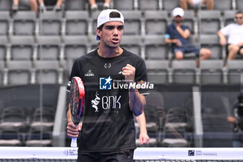 2024-06-20 - Paquito Navarro and Juan Lebron are competing in the Round of 16 of the BNL Italy Major Premier Padel at Foro Italico in Rome, Italy on July 20th, 2024 - BNL ITALY MAJOR PREMIER PADEL  - PADEL - TENNIS