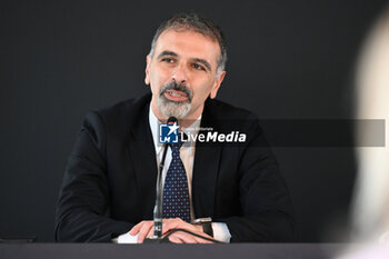 2024-06-06 - Luca Ranieri during press conference to present the BNL ITALY MAJOR PREMIER PADEL at Circolo del Foro Italico, on June 6, 2024 in Rome, Italy. - BNL ITALY MAJOR PREMIER PADEL - PRESS CONFERENCE - PADEL - TENNIS