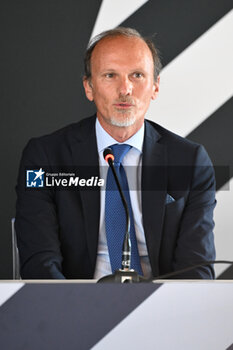 2024-06-06 - Flavio Siniscalchi during press conference to present the BNL ITALY MAJOR PREMIER PADEL at Circolo del Foro Italico, on June 6, 2024 in Rome, Italy. - BNL ITALY MAJOR PREMIER PADEL - PRESS CONFERENCE - PADEL - TENNIS