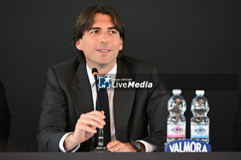 2024-06-06 - Alessandro Onorato during press conference to present the BNL ITALY MAJOR PREMIER PADEL at Circolo del Foro Italico, on June 6, 2024 in Rome, Italy. - BNL ITALY MAJOR PREMIER PADEL - PRESS CONFERENCE - PADEL - TENNIS