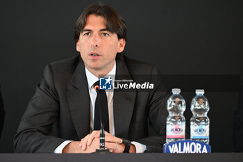 2024-06-06 - Alessandro Onorato during press conference to present the BNL ITALY MAJOR PREMIER PADEL at Circolo del Foro Italico, on June 6, 2024 in Rome, Italy. - BNL ITALY MAJOR PREMIER PADEL - PRESS CONFERENCE - PADEL - TENNIS