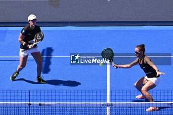 2024-06-22 - Lucia Sainz Pelegri and Patricia Llaguno Zielinski are competing in Semi-Finals of the BNL Italy Major Premier Padel at Foro Italico in Rome, Italy on July 22th, 2024 - BNL ITALY MAJOR PREMIER PADEL - PADEL - TENNIS