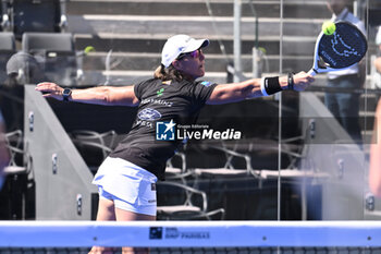 2024-06-22 - Lucia Sainz Pelegri and Patricia Llaguno Zielinski are competing in Semi-Finals of the BNL Italy Major Premier Padel at Foro Italico in Rome, Italy on July 22th, 2024 - BNL ITALY MAJOR PREMIER PADEL - PADEL - TENNIS