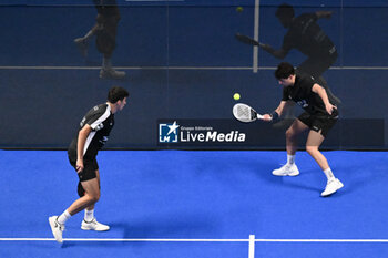 2024-06-23 - Arturo Coello and Agustin Tapia during the Final of the BNL Italy Major Premier Padel at Foro Italico in Rome, Italy on July 23th, 2024 - BNL ITALY MAJOR PREMIER PADEL - PADEL - TENNIS