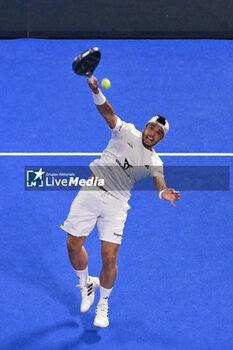 2024-06-23 - Federico Chingotto and Alejandro Galan during the Final of the BNL Italy Major Premier Padel at Foro Italico in Rome, Italy on July 23th, 2024 - BNL ITALY MAJOR PREMIER PADEL - PADEL - TENNIS